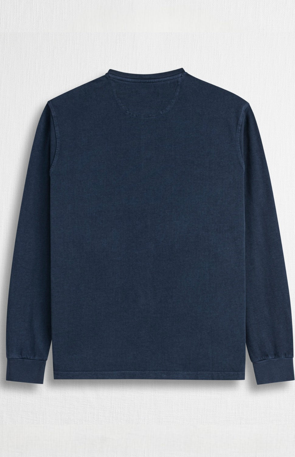 Тениска "Henley" от матирано трико